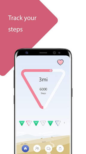Stroll - Walking Tracker 1 تصوير الشاشة