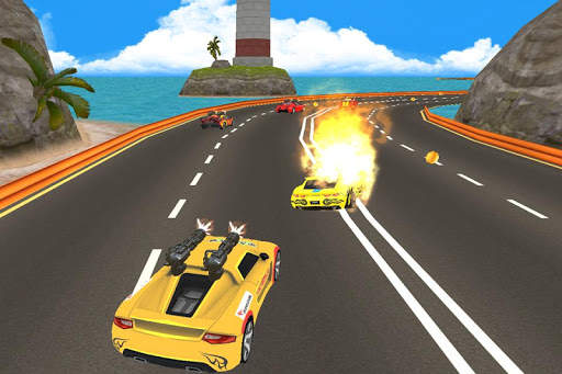 การแข่งขันรถเร็วสงคราม 3D screenshot 2