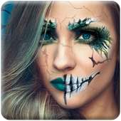 Halloween Makeup Photo Editor – Scary Face Mask on 9Apps