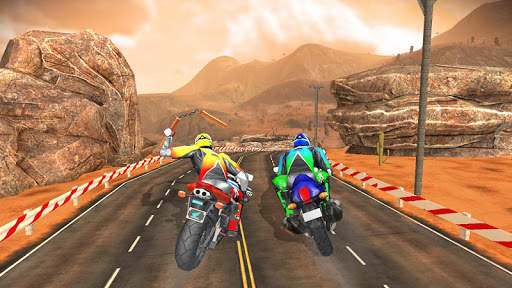 Road Rash Rider: Permainan Perlumbaan Basikal screenshot 6