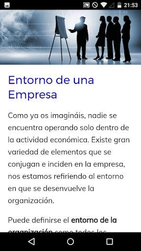 Curso de Administración screenshot 4
