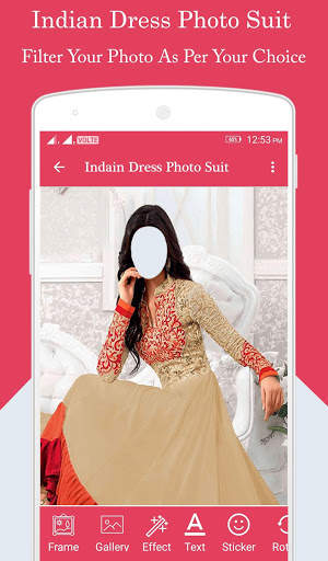 Indian Dress Photo Suit screenshot 4