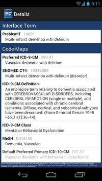 IMO Terminology Browser screenshot 2
