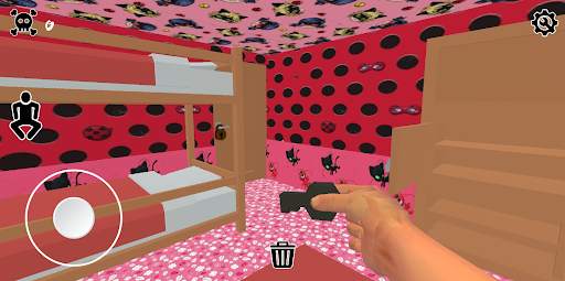 Scary Lady Granny Bug & Noir Grandpa Horror Mod screenshot 5