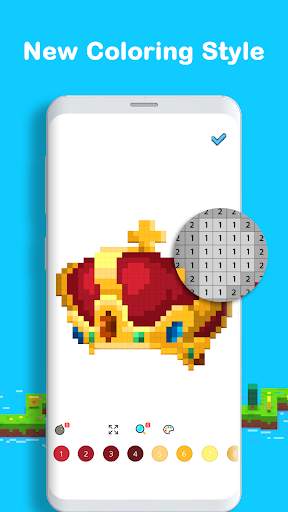 Voxel - 3D Color by Number & Pixel Coloring Book screenshot 7