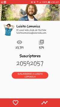 Contador de suscriptores para YouTube y mucho más screenshot 2