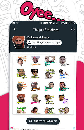 Thugs of Stickers 😎- WAStickers Apps screenshot 3