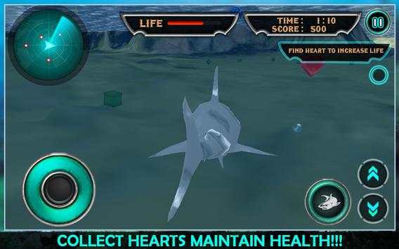 Angry Sea White Shark Revenge screenshot 8