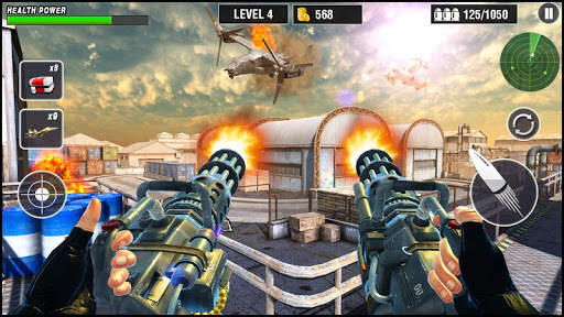 Counter Attack Gunner Special Forces Commando Game screenshot 1
