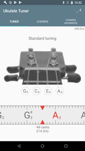 Ukulele Tuner 1 تصوير الشاشة