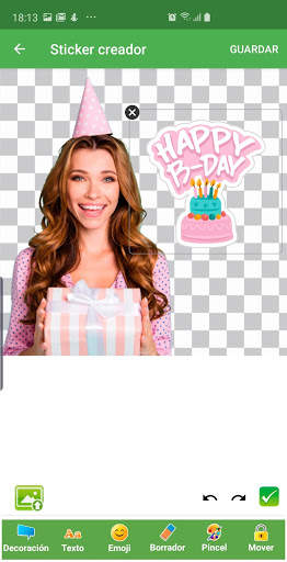 ✏️Crear stickers para Whatsapp - WAStickerApps screenshot 4