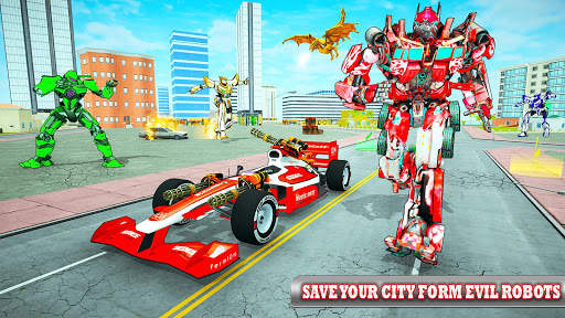 Police Dragon Robot Car – Flyi screenshot 8