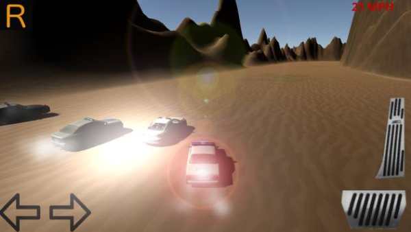 Racer traffic Police van games screenshot 1