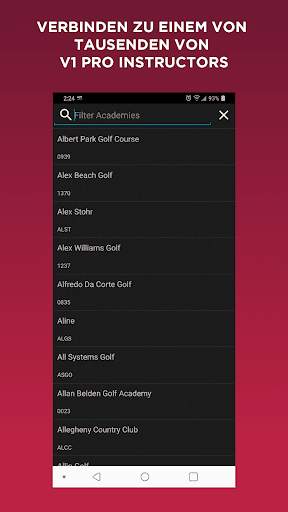 V1 Golf screenshot 4