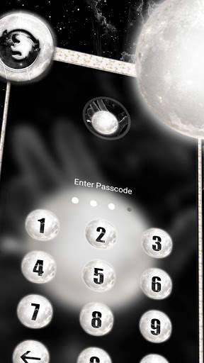 Moon Black Launcher Theme screenshot 5