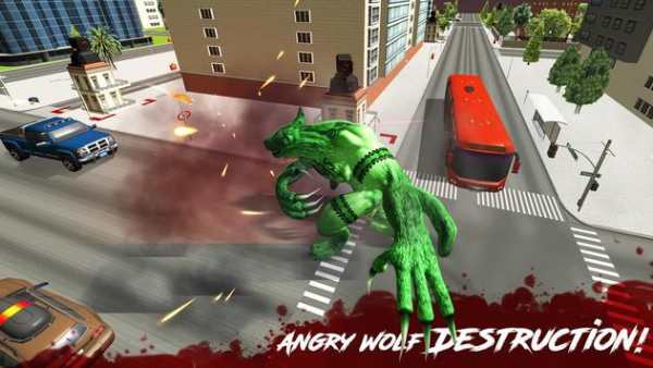 The Angry Wolf Simulator : Werewolf Games screenshot 8