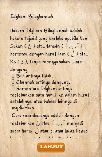 Game Tajwid (Tebak Bacaan) screenshot 1
