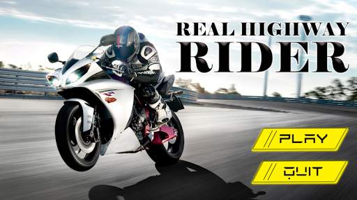 Real Highway Rider - Moto Bike Racing Games screenshot 5