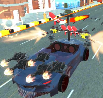 Extreme Fighting Car : Death Race screenshot 5