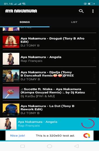 Aya Nakamura best songs and lyrics screenshot 2