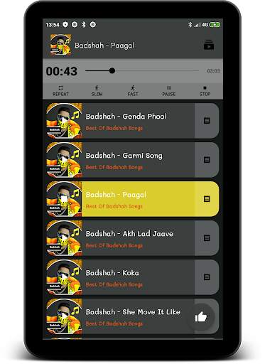 Badshah Song's Plus Lyrics screenshot 3