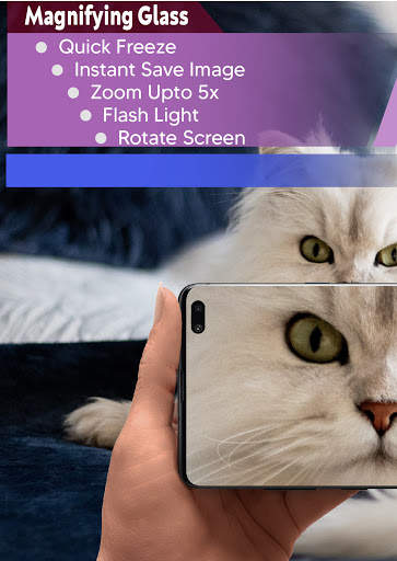 Magnifier zoomer  with Deep Freez screenshot 5