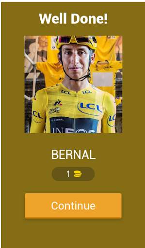 Tour de France 2021 : Yellow Jersey Winner Quiz 🚲 screenshot 2
