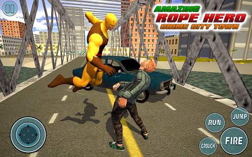 Super Vice Town Rope Hero: Crime Simulator screenshot 11