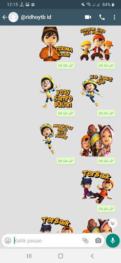 Stiker WA Boboiboy For WAStickerApps screenshot 1