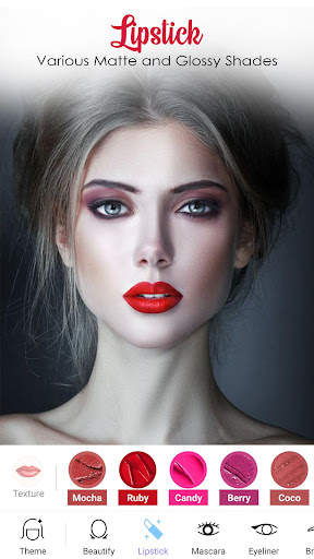Face Makeup Camera - Beauty Makeover Photo Editor screenshot 4