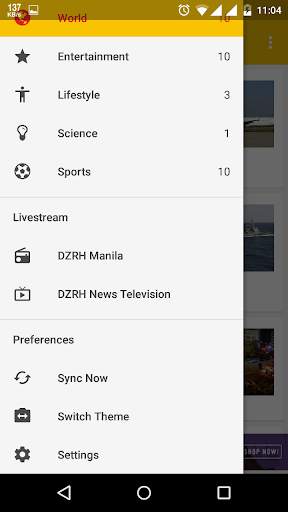 DZRH News 4 تصوير الشاشة