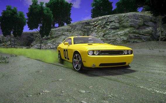 Car Driving Dodge Racing Challenger Simulator screenshot 2