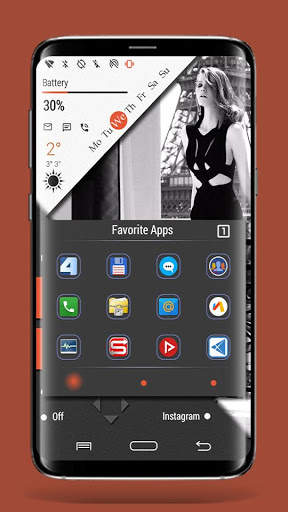 Тема Rhombus для Total Launcher screenshot 5