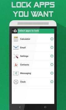 BUSTED Lock my apps screenshot 3