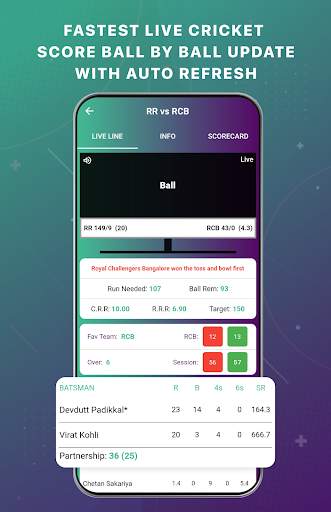World Cricket Fast Live Line screenshot 3