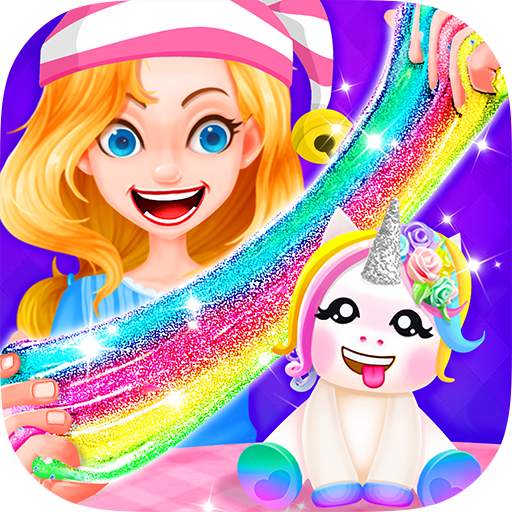 Girls Party Salon - Dress Up & Slime & Unicorn 1.0