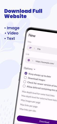 Offline Browser : Save Website screenshot 13