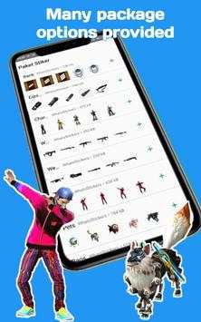Free Fire Stickers скриншот 1