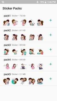 Love Sticker Packs For WhatsApp - WAStickerApps screenshot 2
