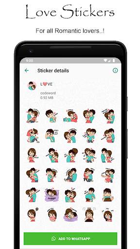 WhatsApp Stickers | WAStickerApps Free 6 تصوير الشاشة