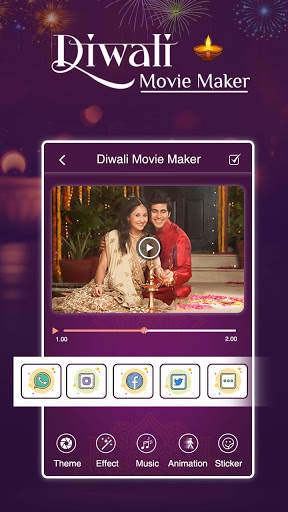 Diwali Video Maker With Music screenshot 8