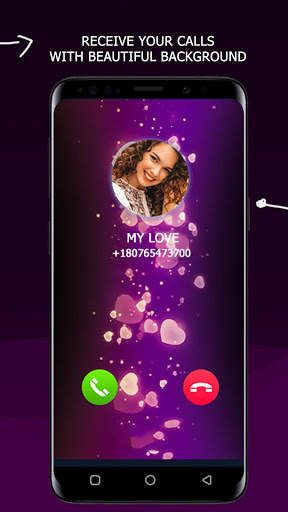 Light Color Call Screen Theme - caller screen screenshot 3