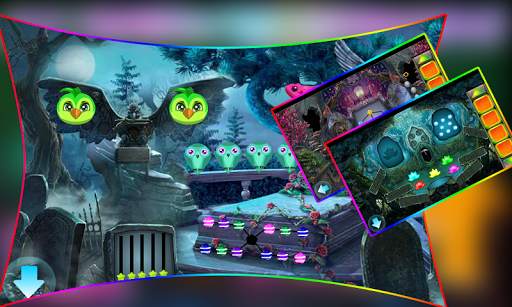 Best Escape Games 107 Infuriated Rhinoceros Rescue screenshot 1