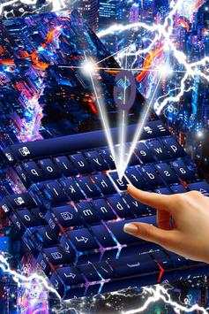 Night Lights Keyboard Theme screenshot 3