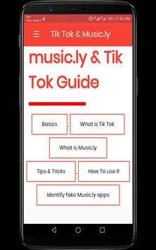 TikTok Including musically 2018 guide screenshot 1
