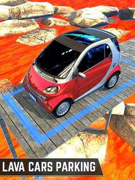 Lava Cars Parking:  Floor is now Lava screenshot 1