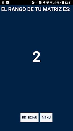 Matrices - Calculadora de Rangos скриншот 3