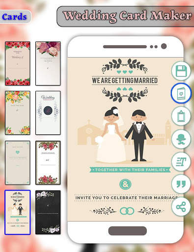 Wedding  Invitation  Card Maker screenshot 1