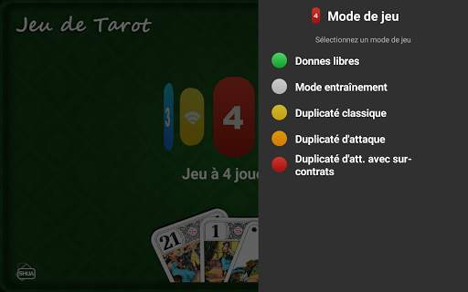 Jeu de Tarot SHUA 9 تصوير الشاشة