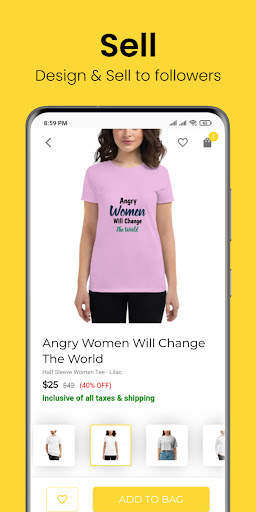 Stopover: Design & Sell Tshirt screenshot 3
